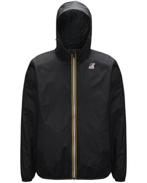 K-Way Rain Jackets - Black