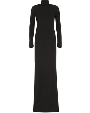 Saint Laurent Maxi Dresses - Black