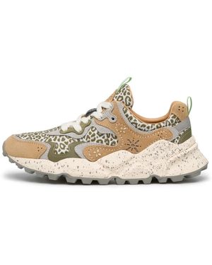 Flower Mountain Trainers - Natural