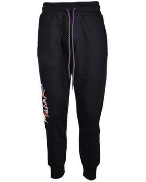 Mauna Kea Pantaloni in misto cotone stiloso - Nero