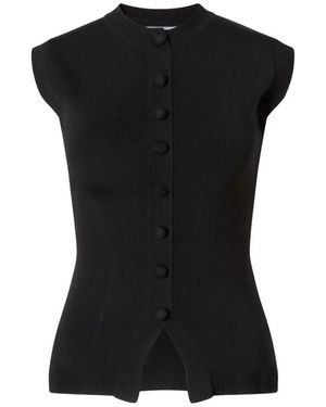 CLOEYS Truien & Vesten ,Zwart ,Gebreide Aansluitende Top
