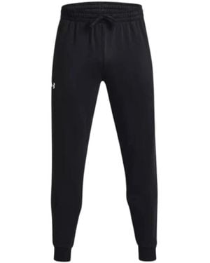Under Armour Schwarze Baumwoll-Polyester-Hose Herbst/Winter