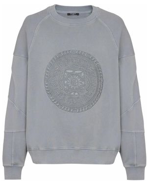 Balmain Sweatshirts - Grigio