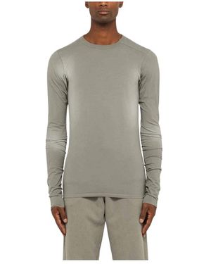 Entire studios Langarm Rundhals T-Shirt Uniform - Grau