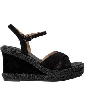 Alma En Pena. Wedges - Black