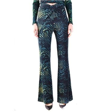 Diane von Furstenberg Wide Trousers - Blue