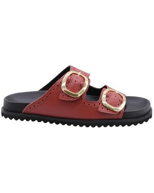KIRUNA Lawarde Slipper - Rot