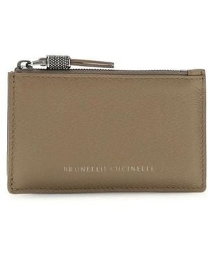 Brunello Cucinelli Wallets & Cardholders - Grijs