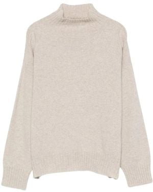 D.exterior 63032 11Res Rollkragenpullover - Natur