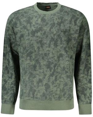 HUGO Round-Neck Knitwear - Green