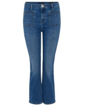 Opus Klassische Damenjeans - Blau