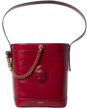 Versace Bucket Bags - Rouge