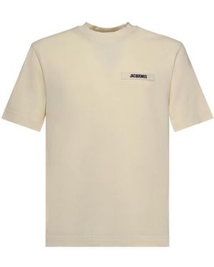 Jacquemus T-Shirts - Natural
