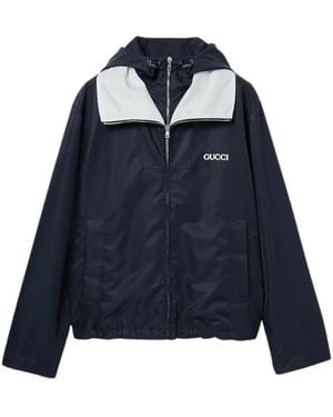 Gucci Bomber Ink Stilvolle Modische Jacke - Blau