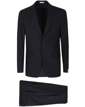 BRERAS Milano Kostuums ,Blauw ,Wol Sallia Wollen Jurk