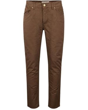 Jeckerson Slim-Fit Pants - Brown