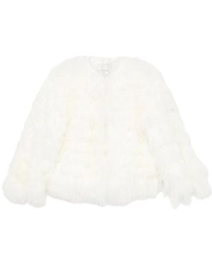 Ermanno Scervino Faux Fur & Shearling Jackets - Blanco