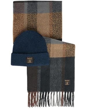 Barbour Winter Scarves - Blue