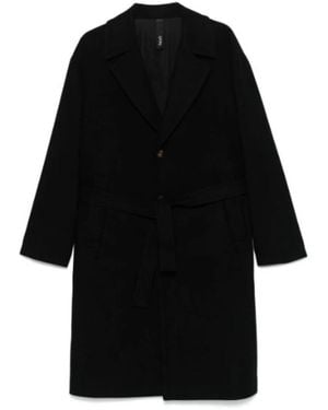 Hevò Belted Coats - Black