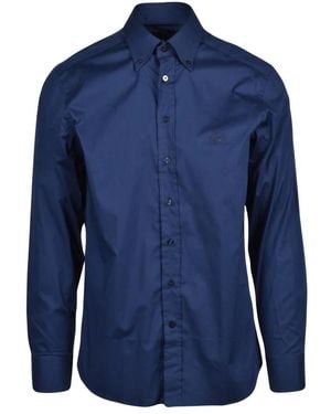 Etro Overhemden ,Blauw ,Katoen Formele Overhemden
