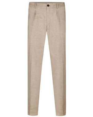 Profuomo Slim-Fit Broeken - Naturel