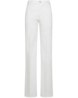 CYCLE Flared High Rise Jeans - Weiß