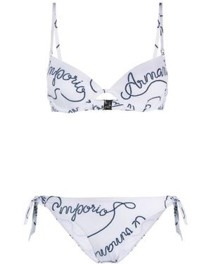 Emporio Armani Bikinis - Weiß