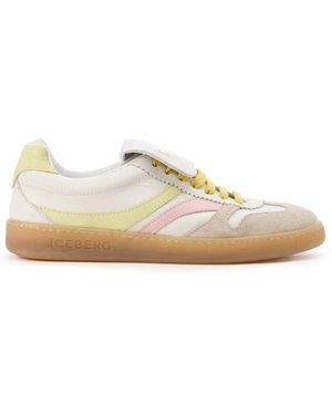Iceberg Schoenen ,Veelkleurig ,Contemporary Sneakers - Naturel
