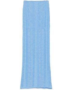 Charo Ruiz Maxi Skirts - Blue