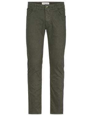 Jacob Cohen Slim-Fit Trousers - Green
