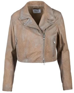 S.w.o.r.d 6.6.44 Leather Jackets - Neutro