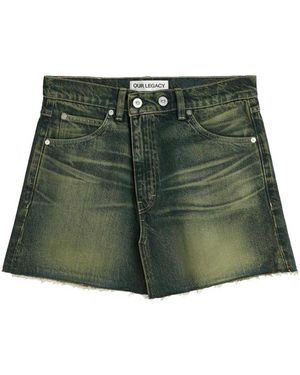 Our Legacy Denim Skirts - Verde