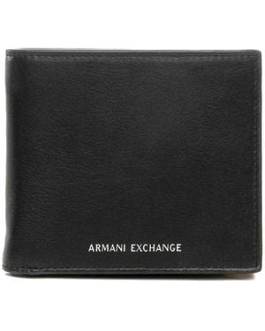 ARMANI EXCHANGE Logo Wallet - Schwarz
