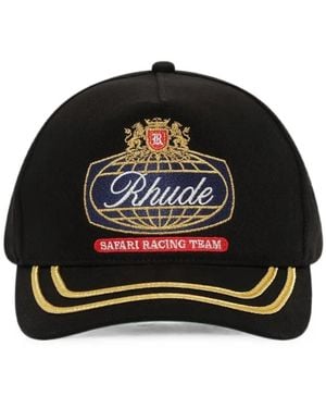 Rhude Safari Crest Hut - Schwarz
