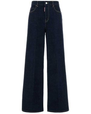 DSquared² Wide Jeans - Blue