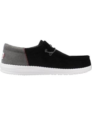 HEYDUDE Laced Shoes - Noir