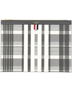 Thom Browne Wallets & Cardholders - Metallic