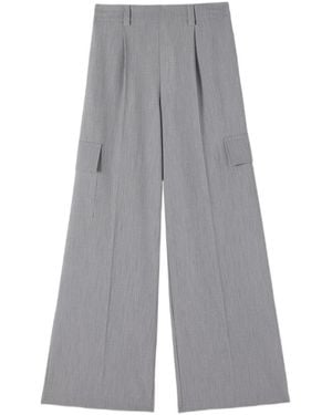 Oltre Wide Trousers - Gris