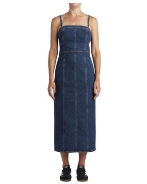 Levi's Seamed Bustier Dress - Blauw