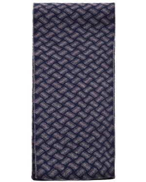 Drumohr Winter Scarves - Blue