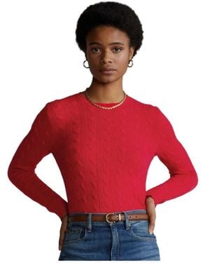 Polo Ralph Lauren Round-Neck Knitwear - Rojo