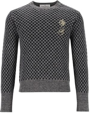 Vivienne Westwood Round-Neck Knitwear - Grey