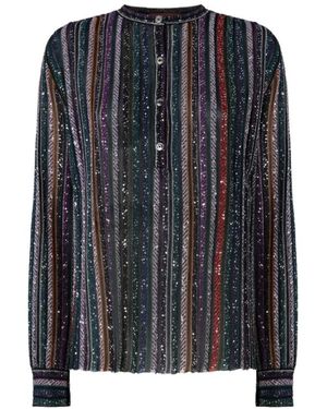 Missoni Overhemden ,Veelkleurig ,Shirts - Zwart