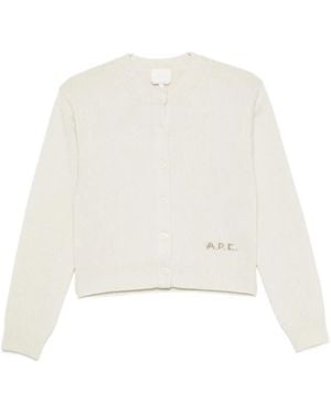 A.P.C. Cardigans - Blanc