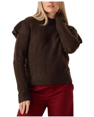 Object Paola L/S Lo Knit Pullover - Rood