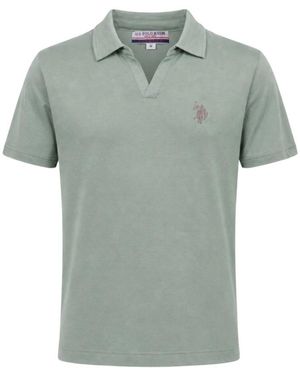 U.S. POLO ASSN. Rood Polo. Corta - Groen