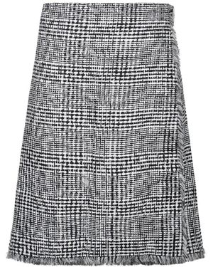 Burberry Midi Skirts - Grigio