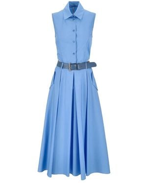 Imperial Shirt Dresses - Blu