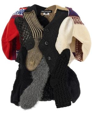 Junya Watanabe Cardigans - Negro