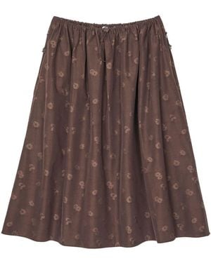 Cecilie Bahnsen Midi Skirts - Brown